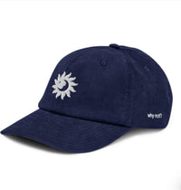 IKIGEN® Corduroy Cap - Navy Blue
