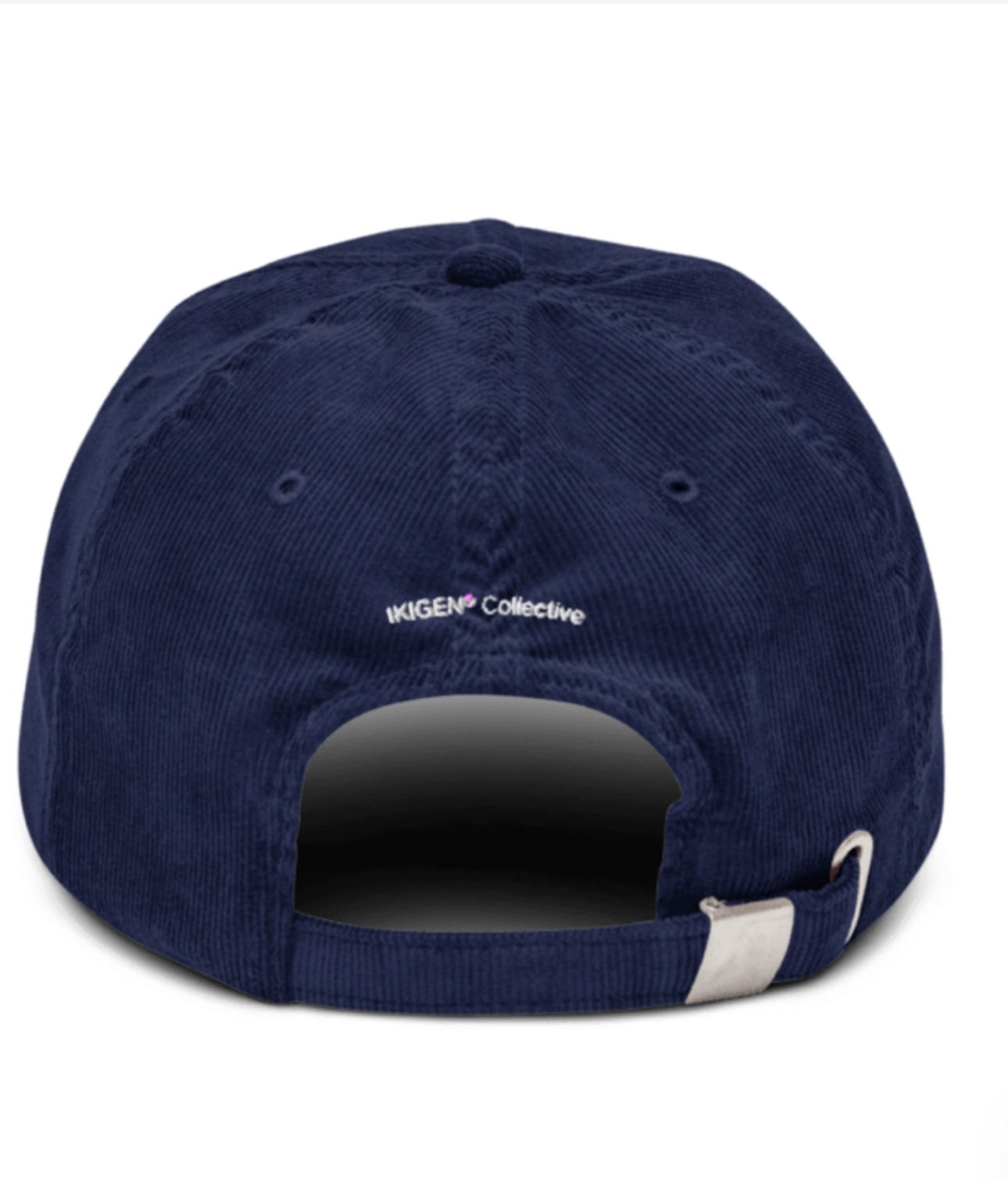 IKIGEN® Corduroy Cap - Navy Blue